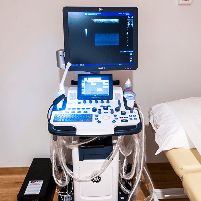 Exame de Ultrassonografia, Ecocardiografia e Doppler Vascular no Richet